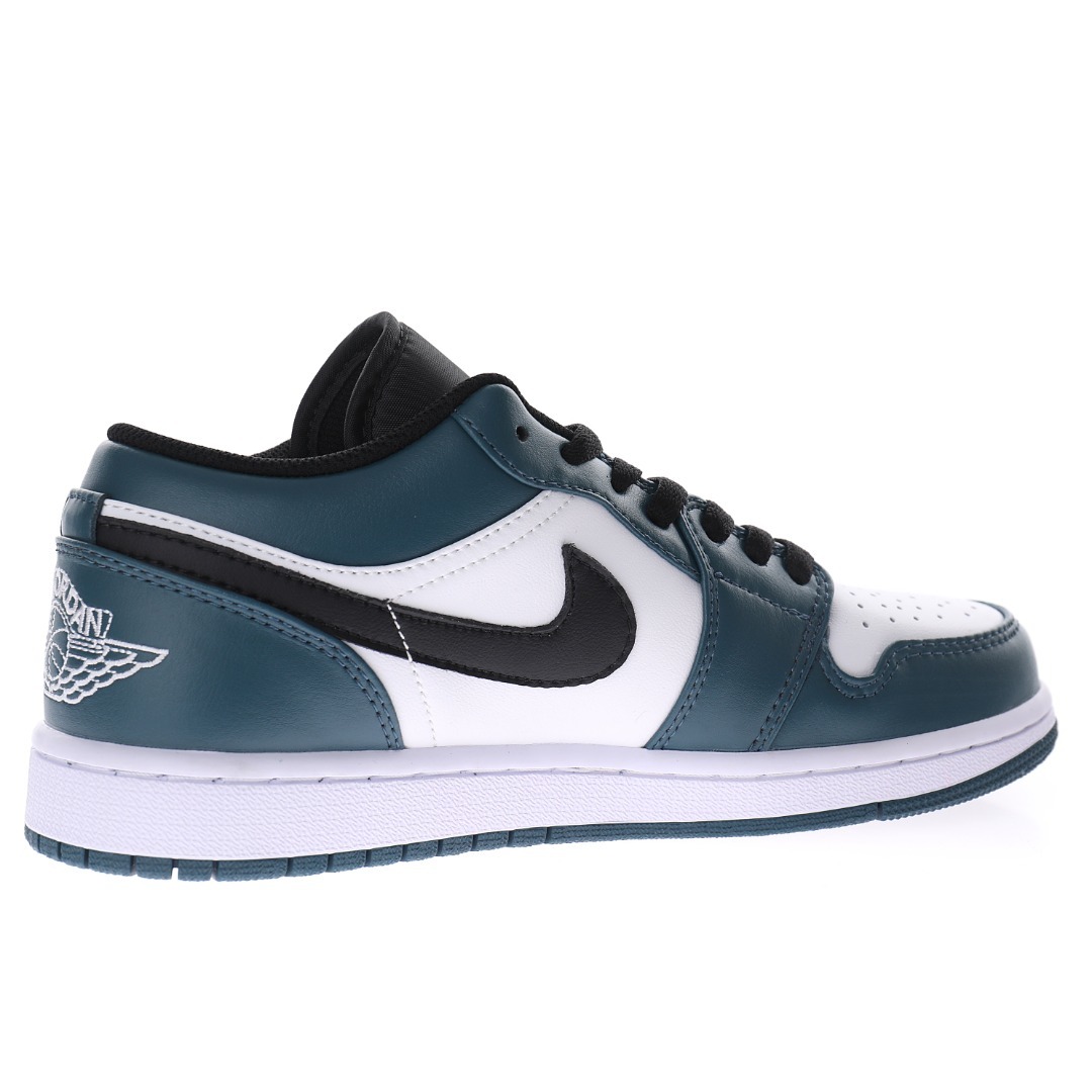 Alternative view of Nike Air Jordan 1 Low "Dark Teal"
