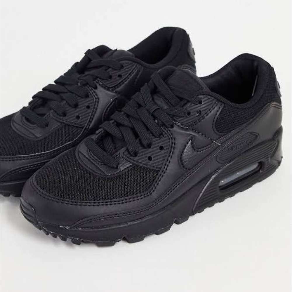 Alternative view of Nike Air Max 90 Triple Black