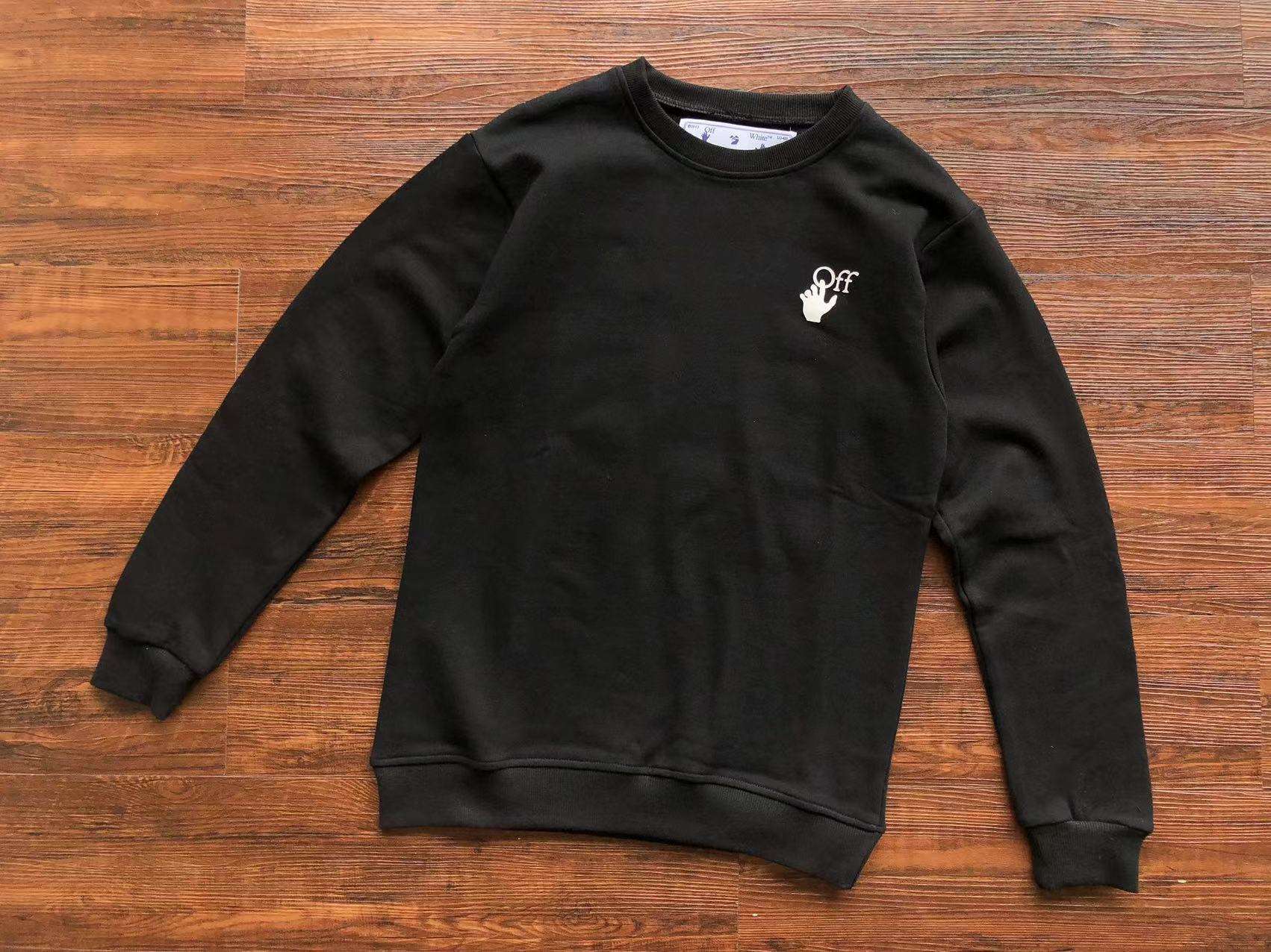 Alternative view of Sudadera Off-White medium spray