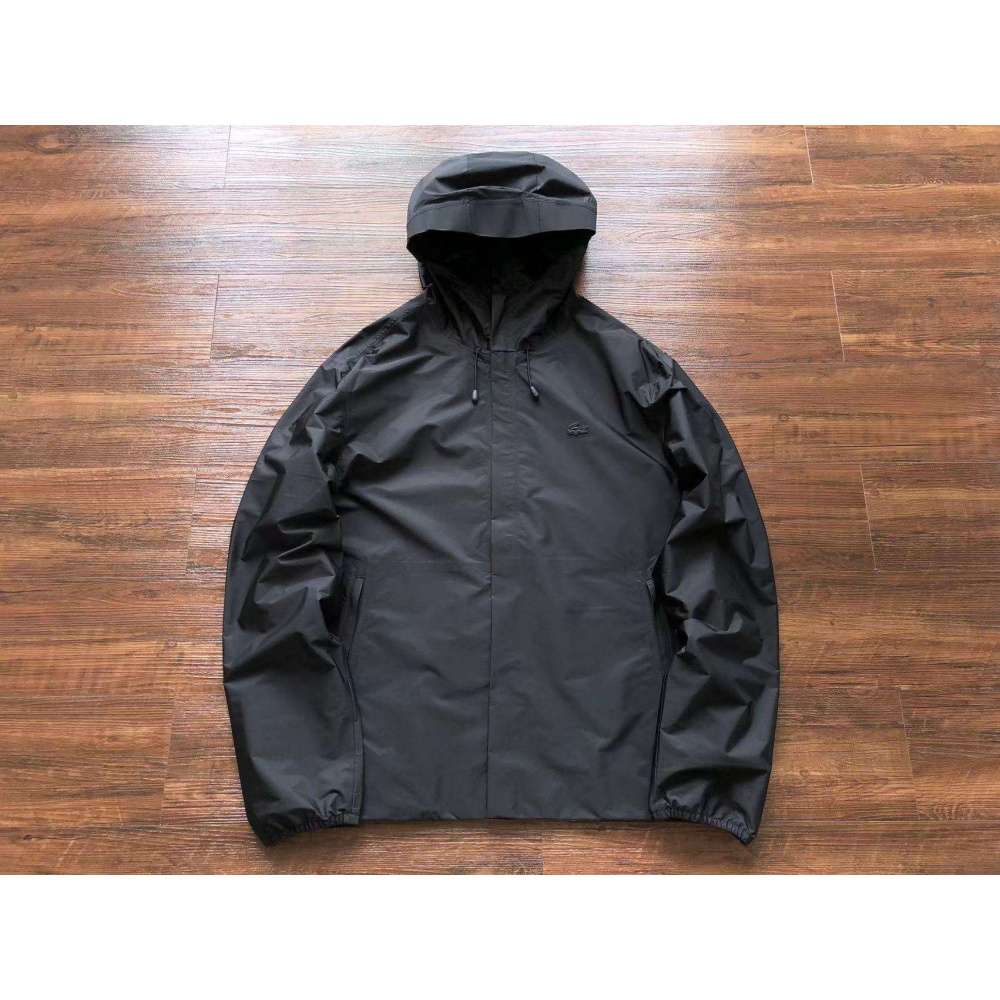 Cortavientos Lacoste Negro
