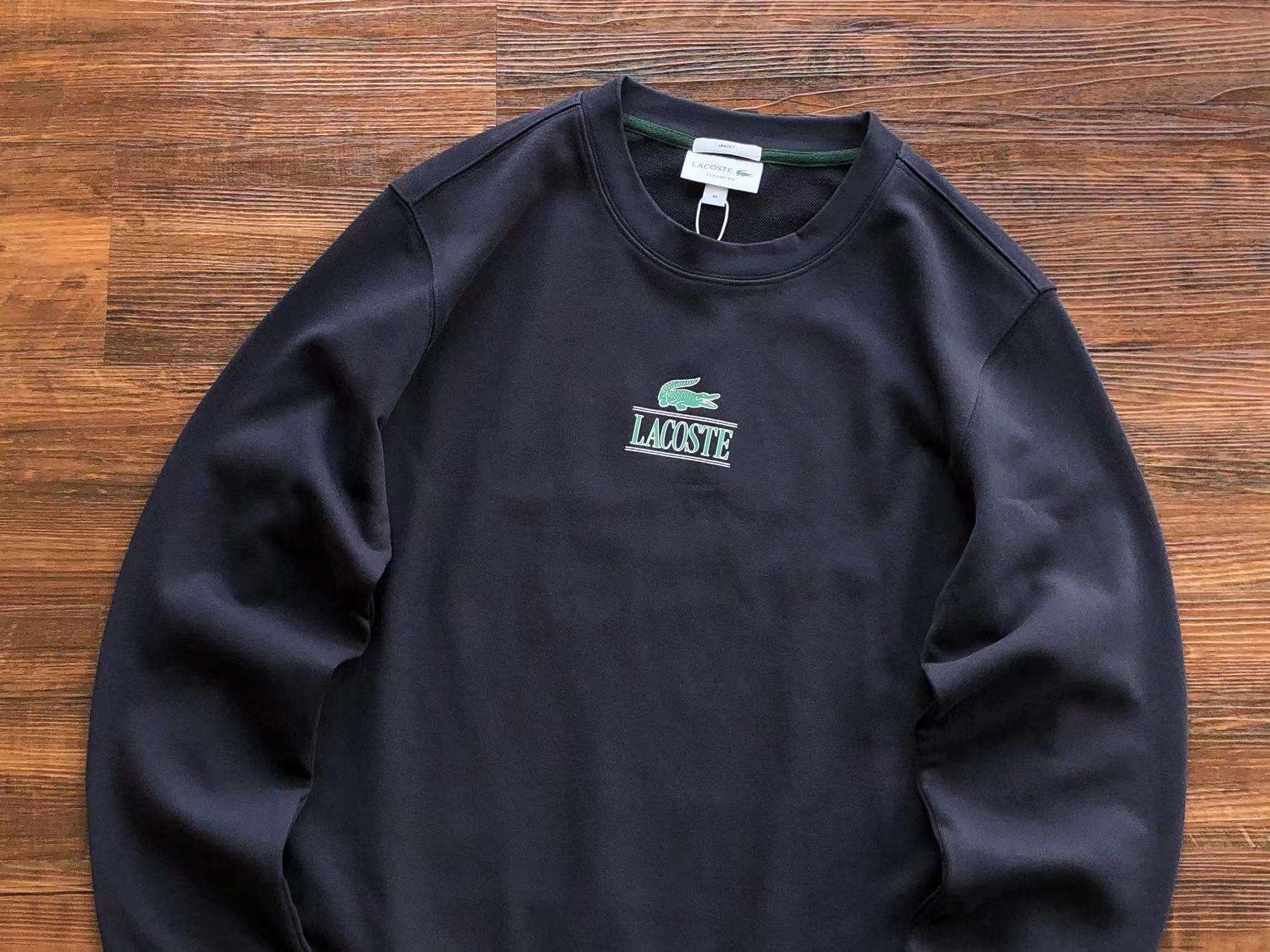 Sudadera sin Capucha Lacoste Central Logo