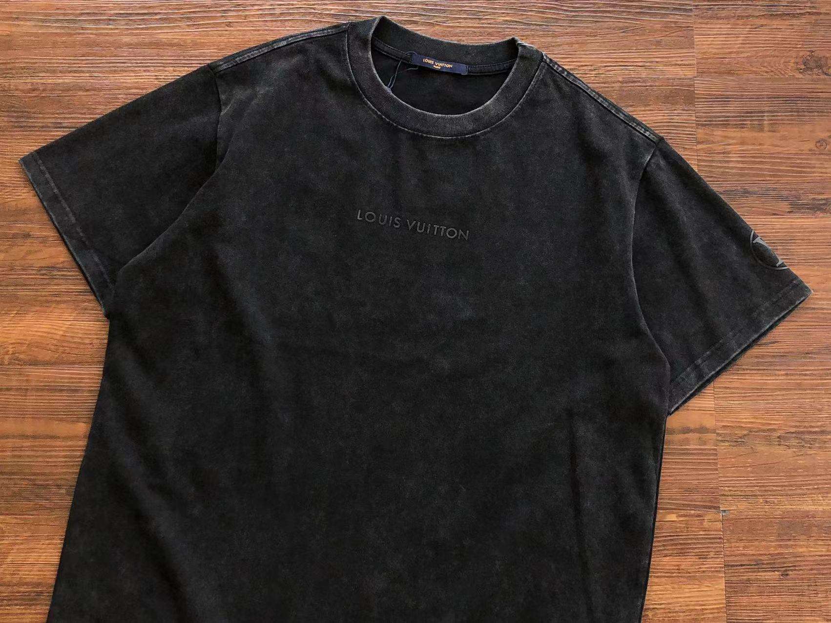 Alternative view of Camiseta LV "Washed Cotton" - SS23