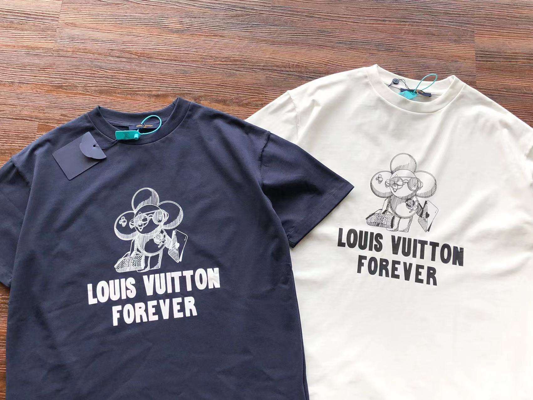 Alternative view of Camiseta LV "Forever" - SS23