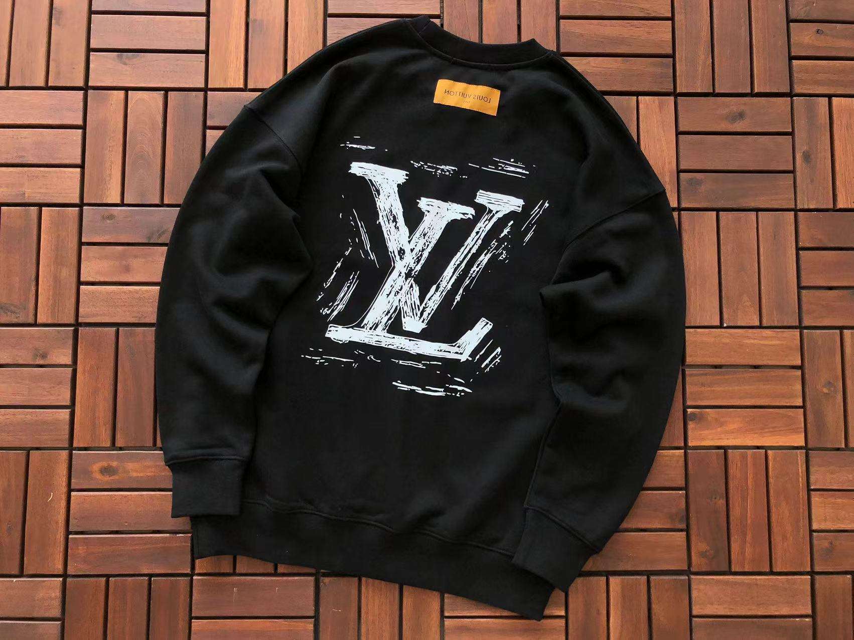 Sudadera Louis Vuitton Negra
