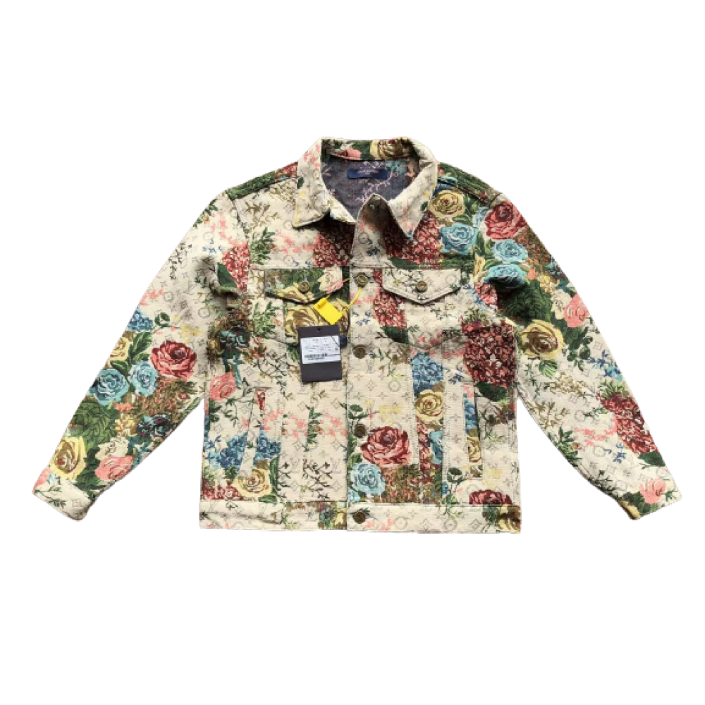 Chaqueta Vaquera Louis Vuitton Floral