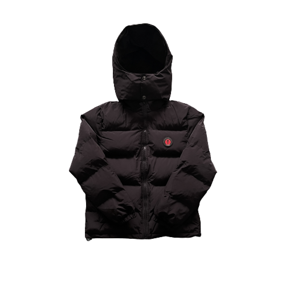 Chaqueta Trapstar Negro/Rojo