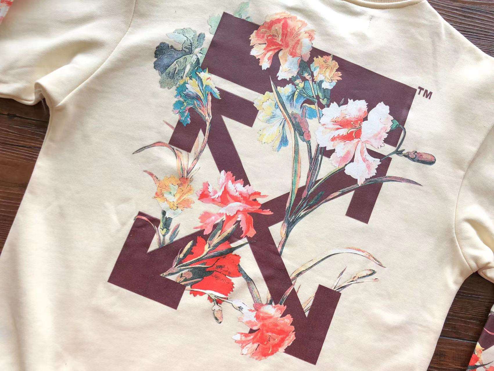 Jersey de Punto Off-White flower - Imagen 6