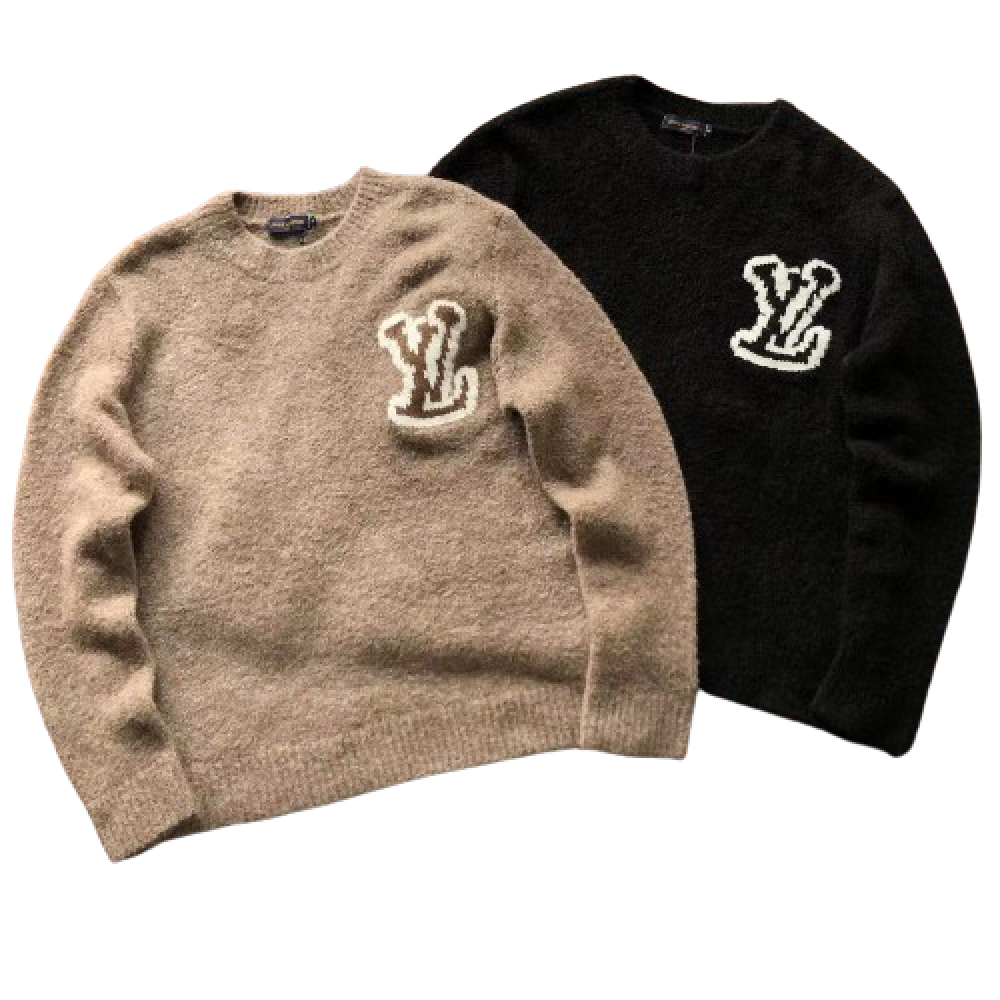 Sweater Louis Vuitton Beige/Negro
