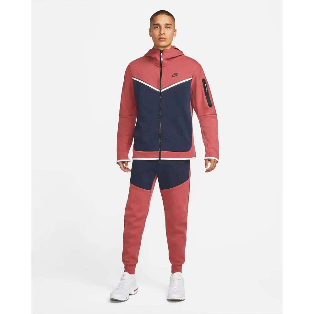 Chandal Nike Tech Fleece Rojo/Azul
