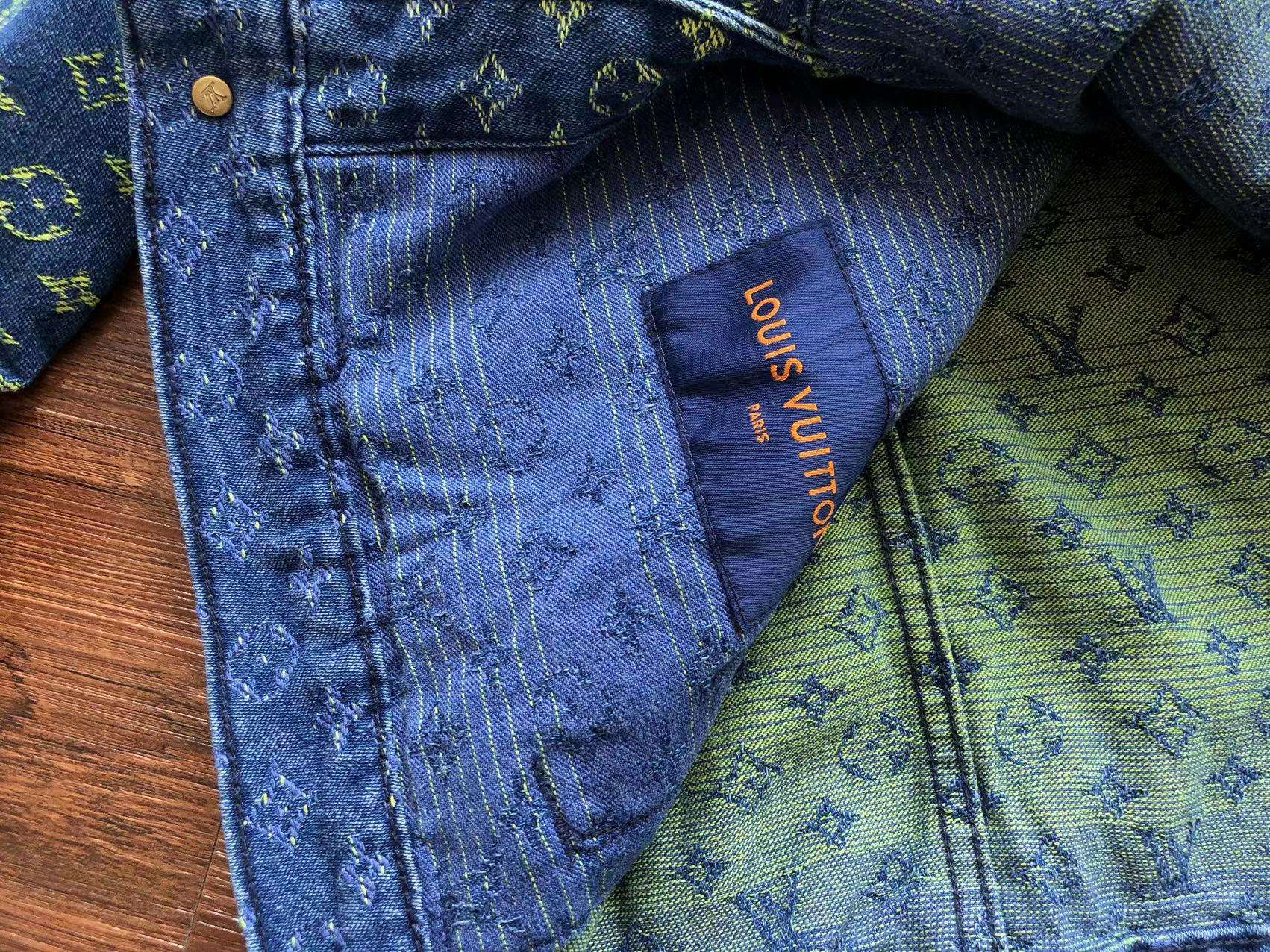 Alternative view of Chaqueta Vaquera Louis Vuitton Monograma de Logo
