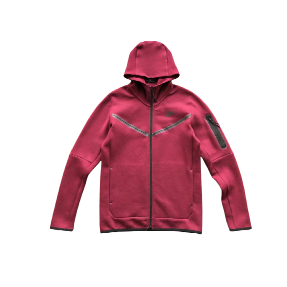Conjunto de Chándal Nike Tech Fleece Granate