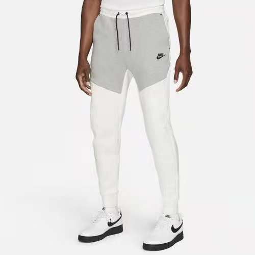 Alternative view of Conjunto de Chándal Nike Tech Fleece Blanco/Gris
