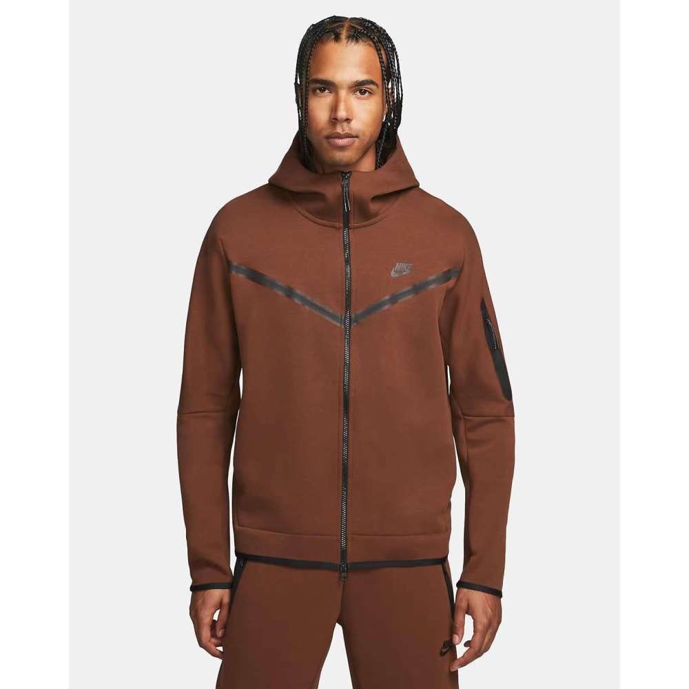 Conjunto de Chándal Nike Tech Fleece Marrón