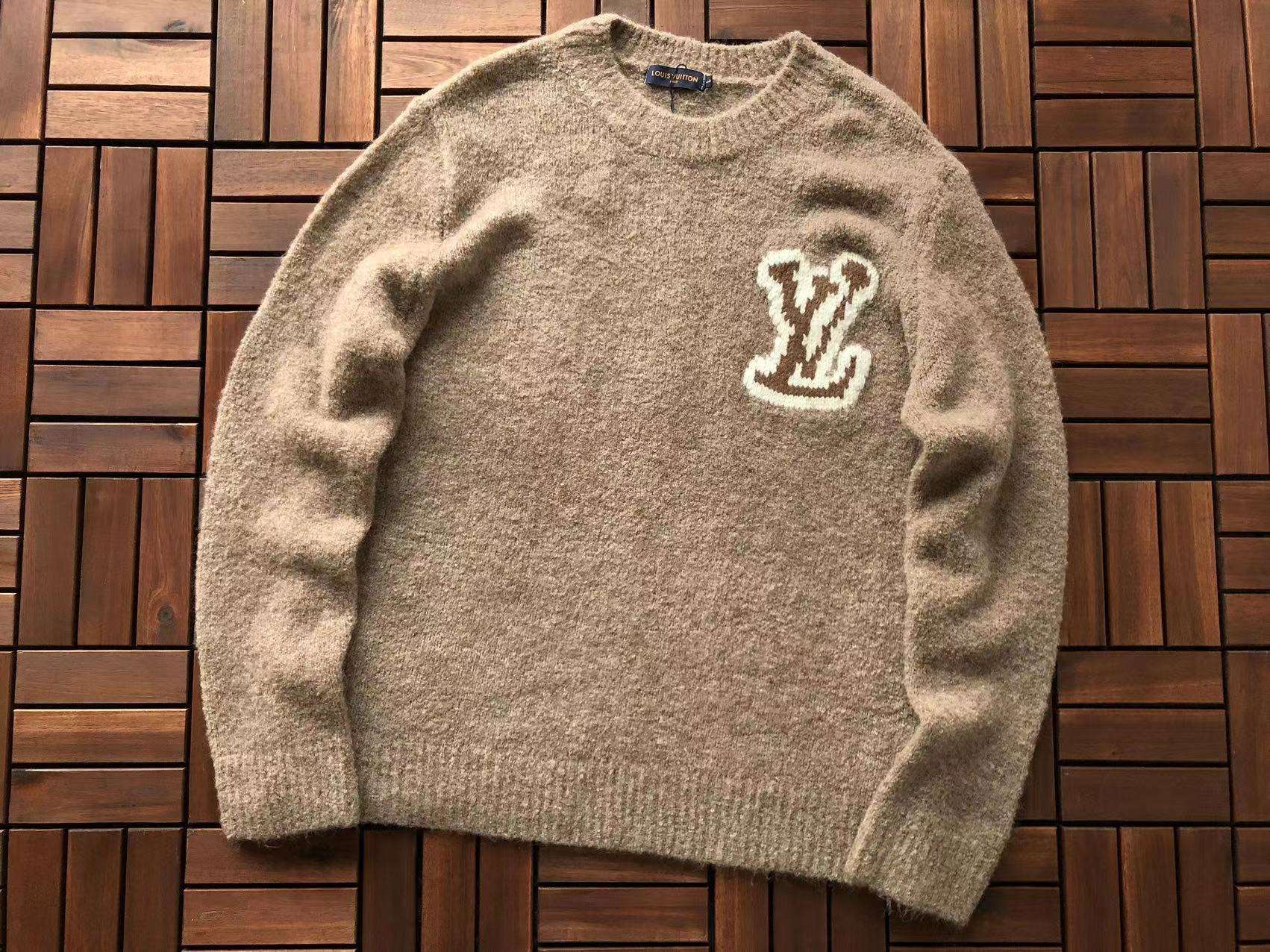 Sweater Louis Vuitton Beige/Negro 7122371 - Imagen 4