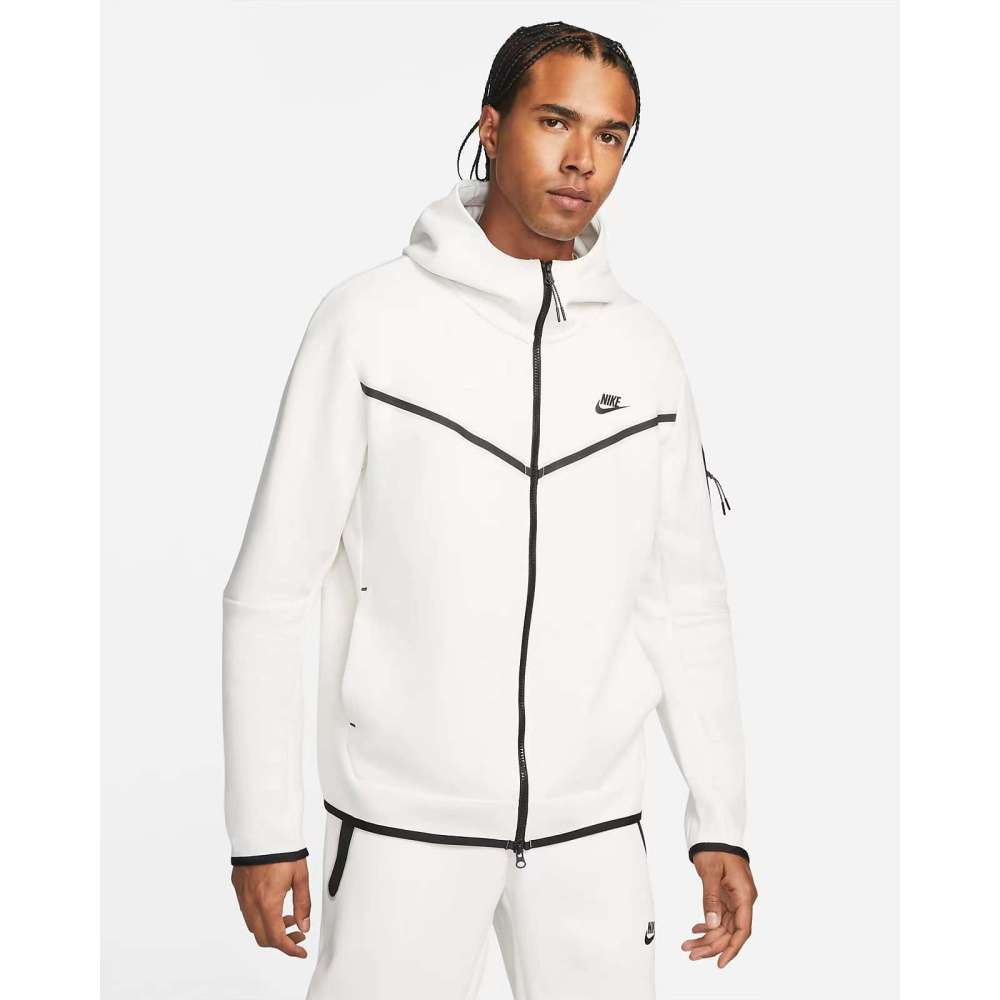 Conjunto de Chándal Nike Tech Fleece Blanco