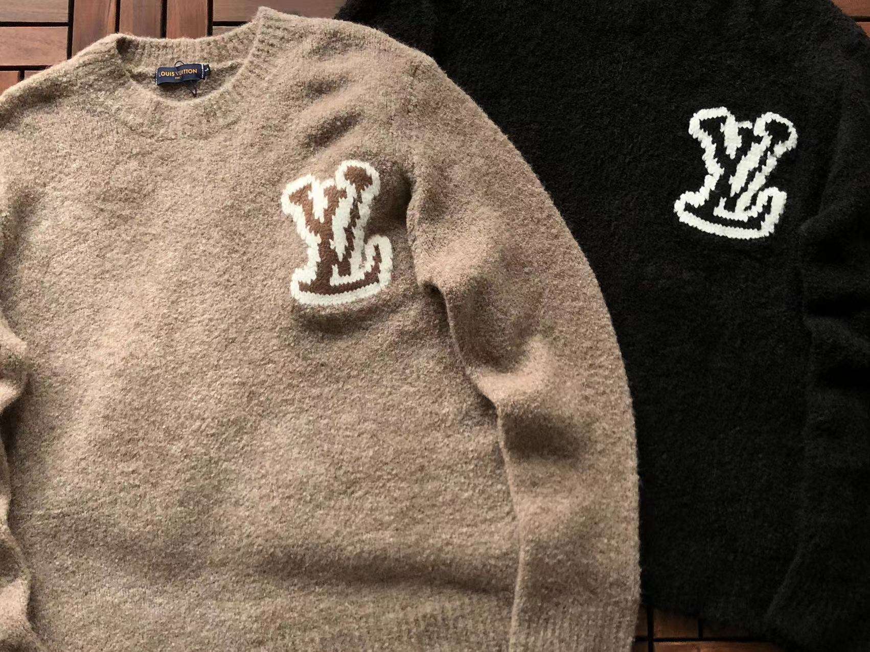 Sweater Louis Vuitton Beige/Negro 7122371 - Imagen 3