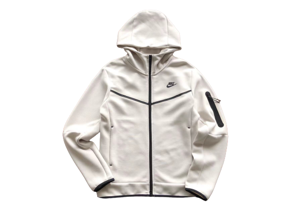 Conjunto de Chándal Nike Tech Fleece Blanco