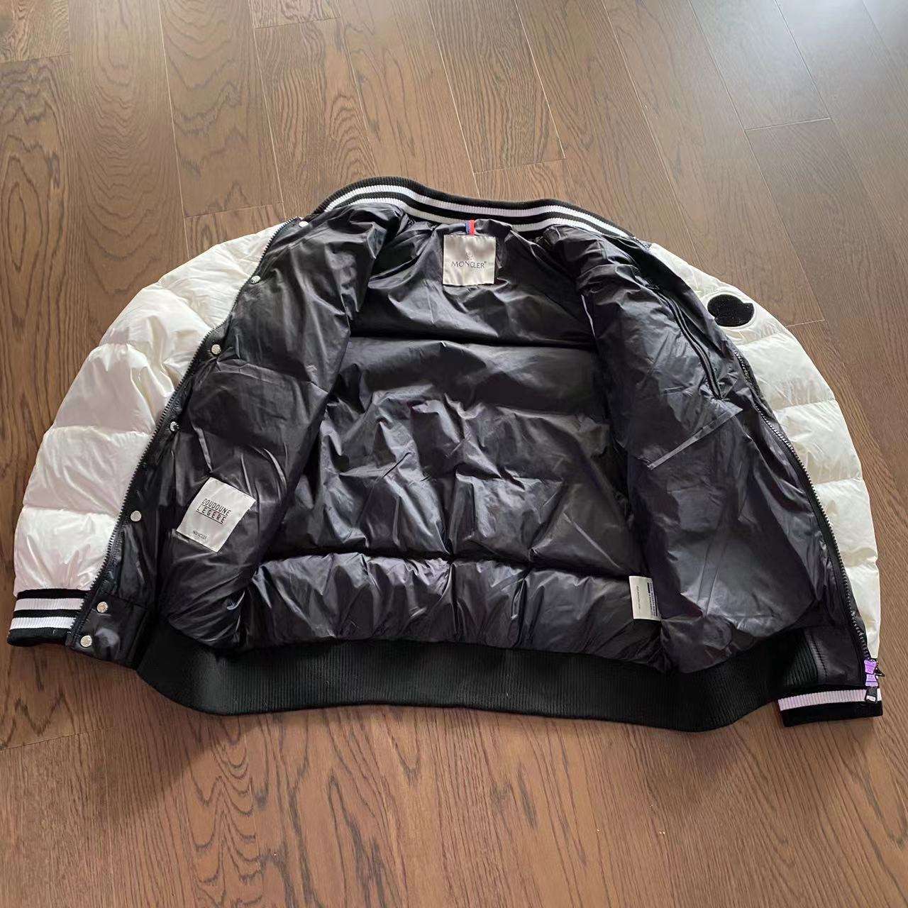 Alternative view of Bomber Moncler Black/White - SS22
