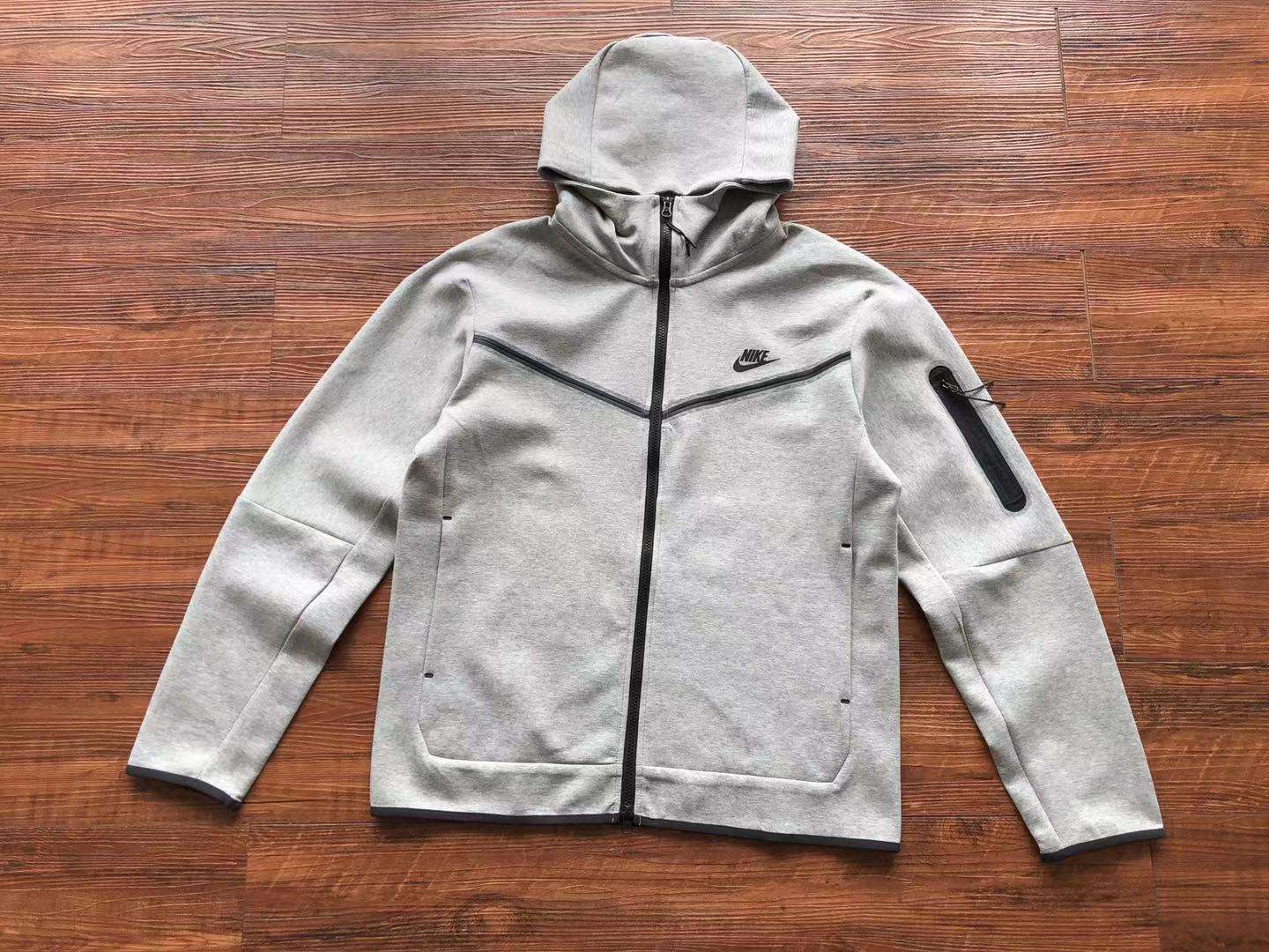 Alternative view of Conjunto de Chándal Nike Tech Fleece Gris