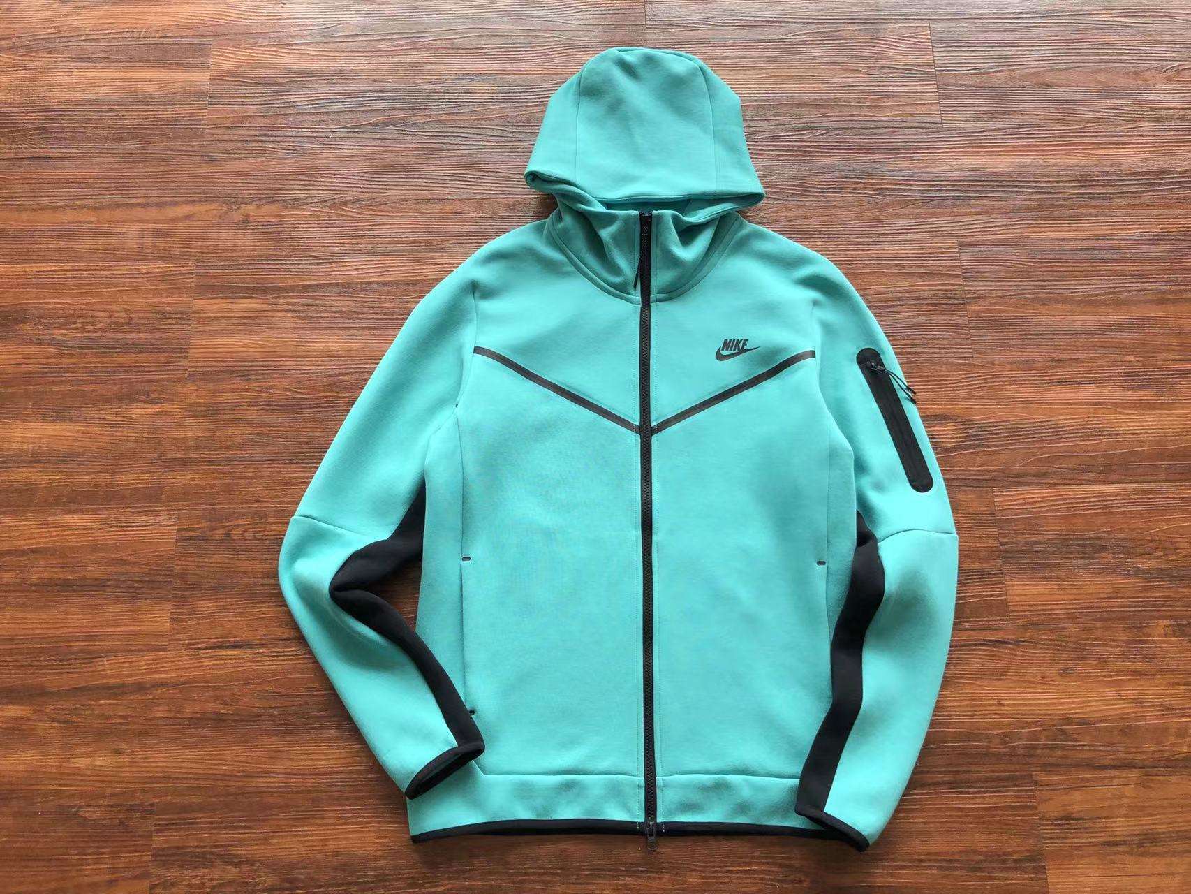 Alternative view of Conjunto de Chándal Nike Tech Fleece Azul/Negro