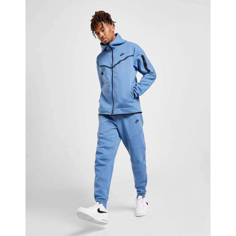 Conjunto de Chándal Nike Tech Fleece Azul Claro