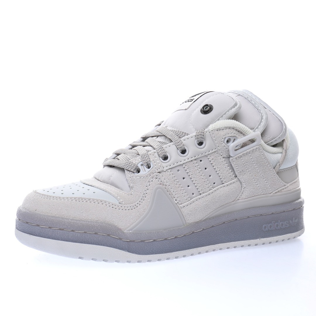 Alternative view of Bad Bunny x Adidas Forum "Grey Easter Egg"