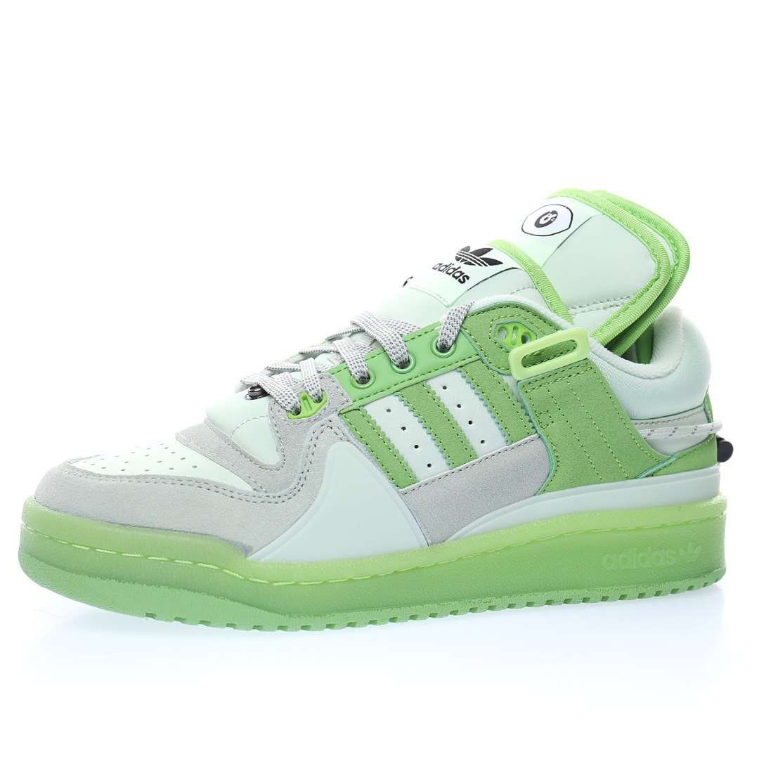 Alternative view of Bad Bunny x Adidas Forum Buckle "Green"