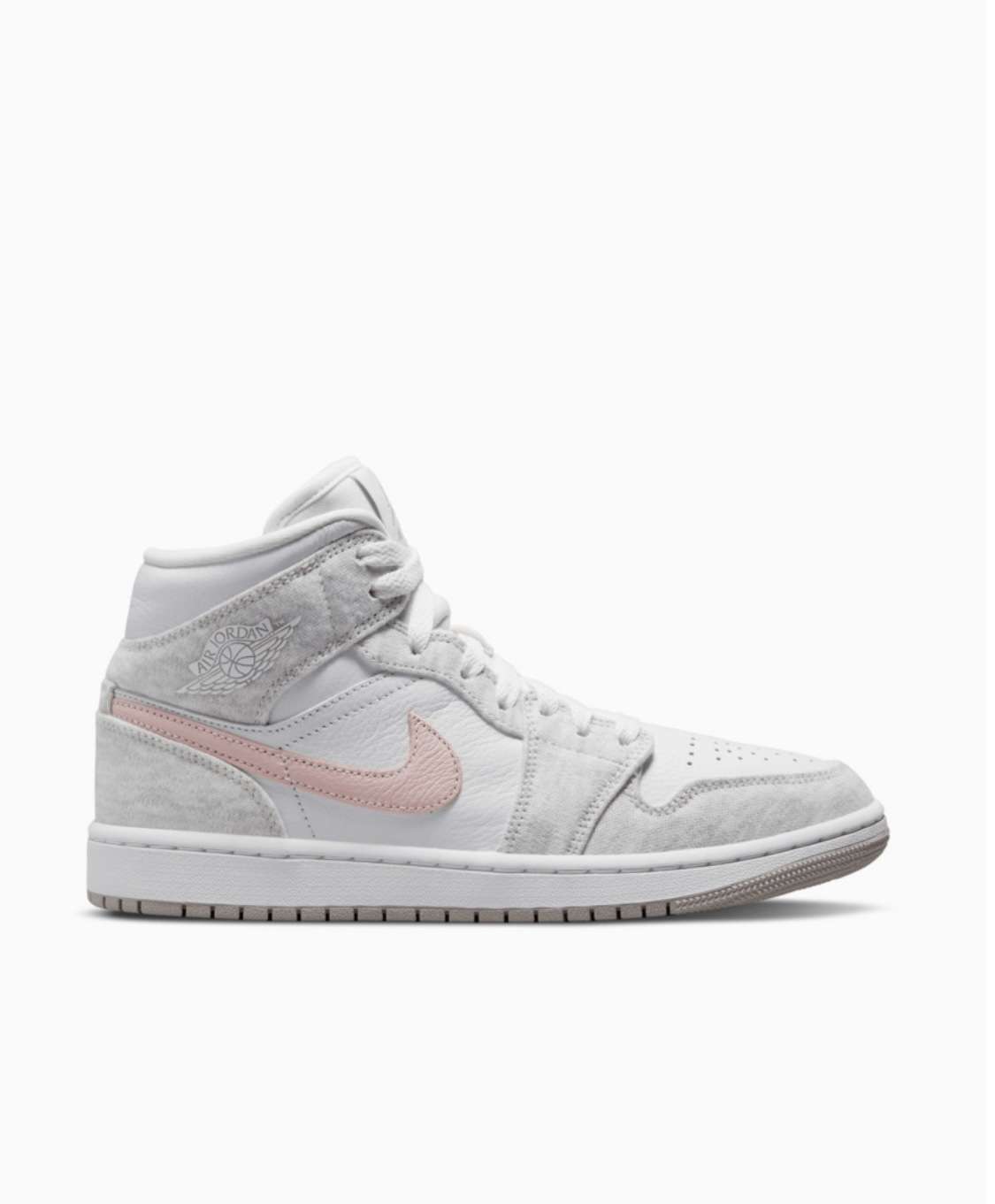 Jordan 1 Mid "Light Iron Oreo" - Imagen 3