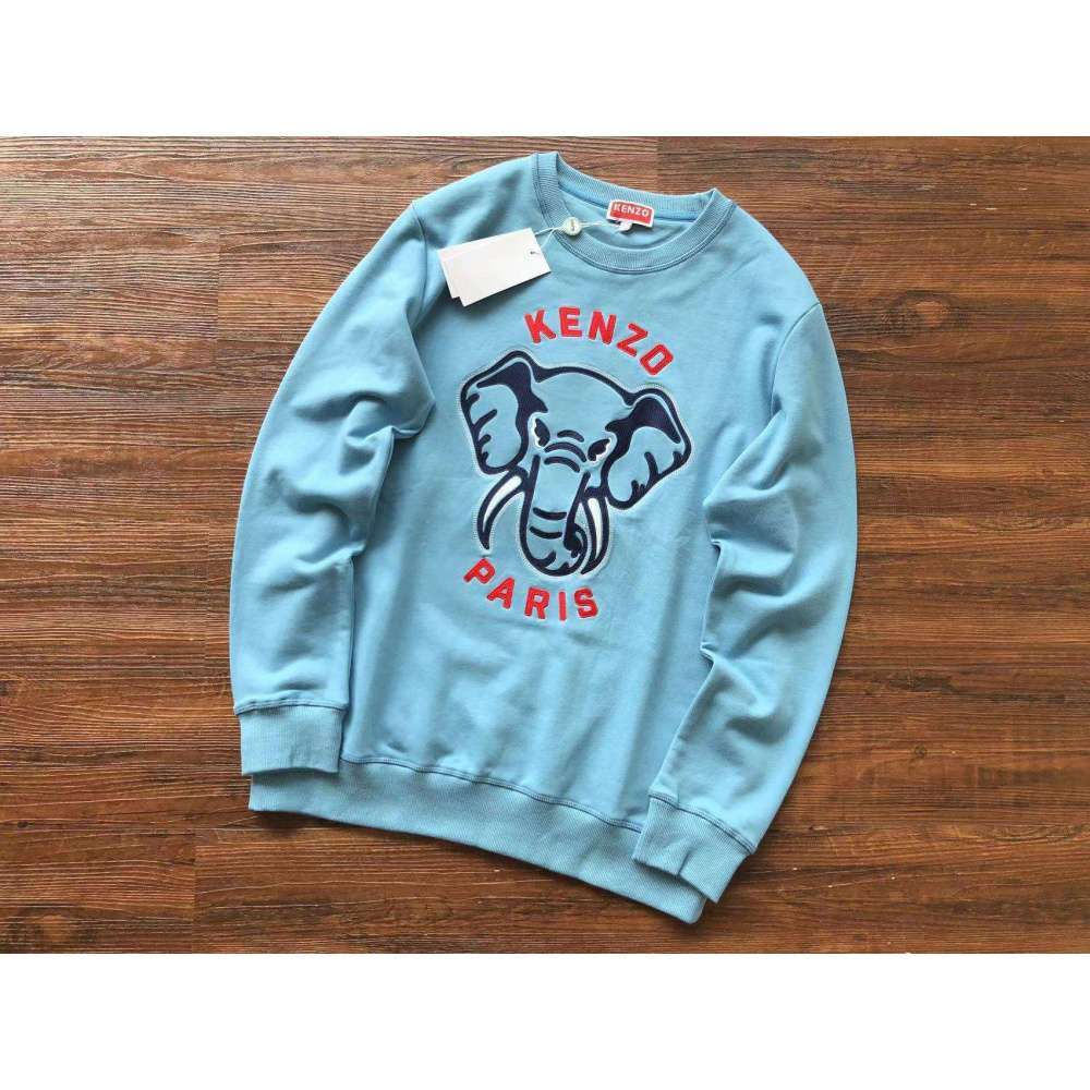 Sudadera sin Capucha Azul Kenzo