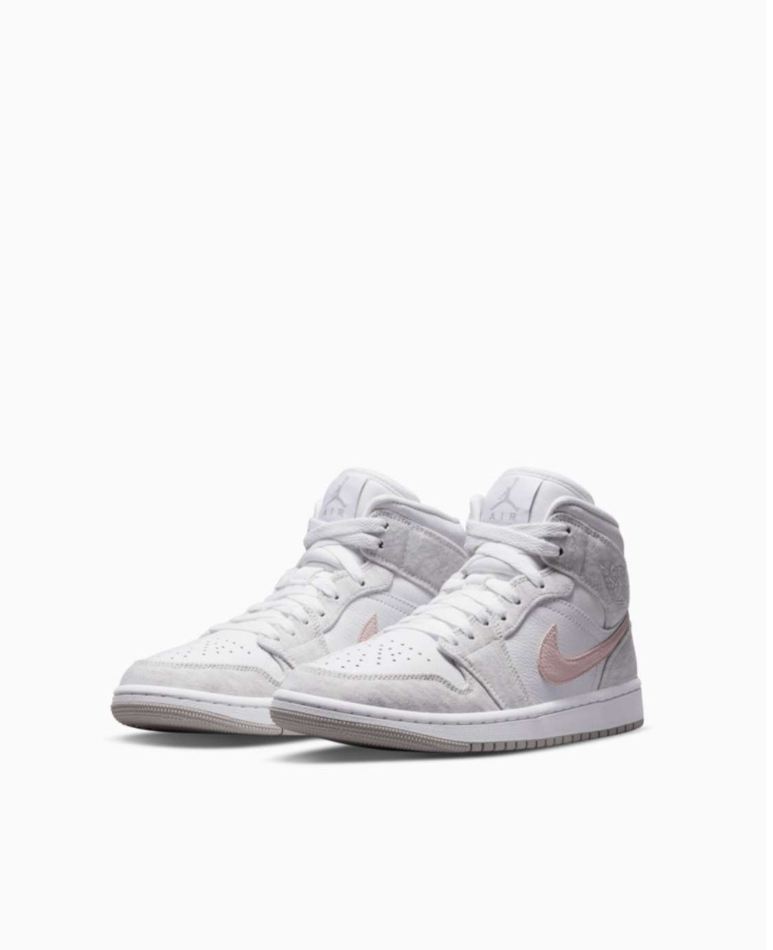 Jordan 1 Mid "Light Iron Oreo" - Imagen 4