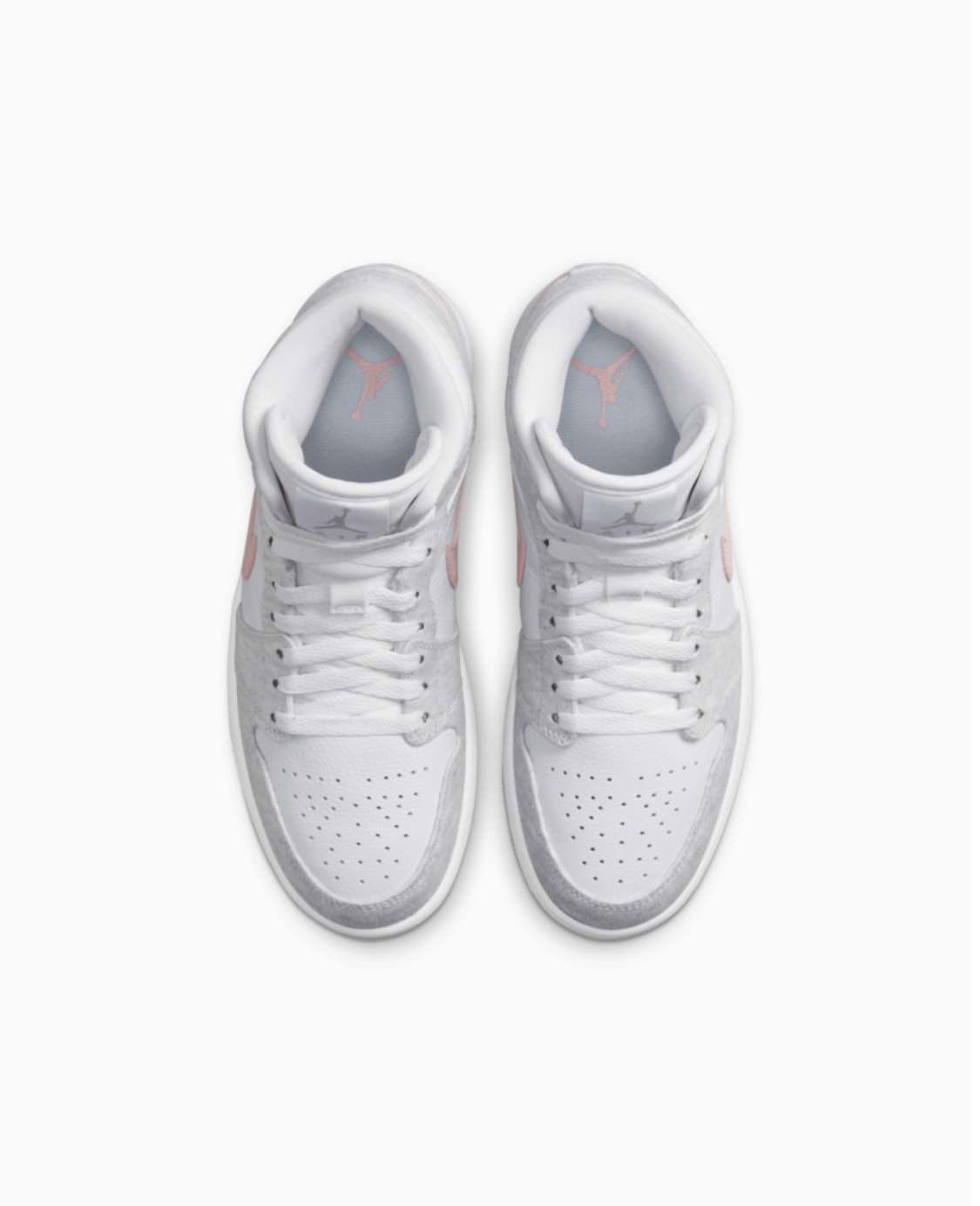 Jordan 1 Mid "Light Iron Oreo" - Imagen 5