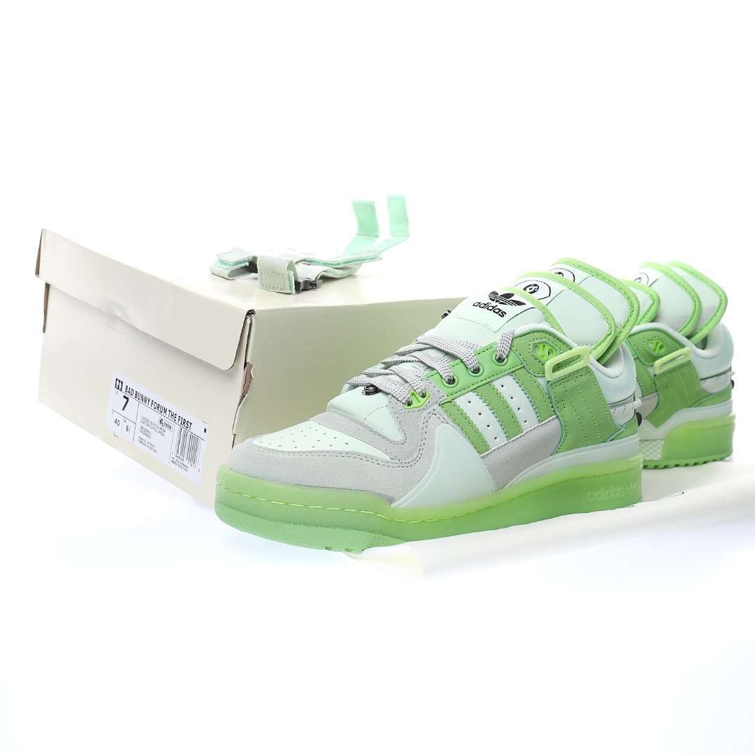 Bad Bunny x Adidas Forum Buckle "Green" - Imagen 5