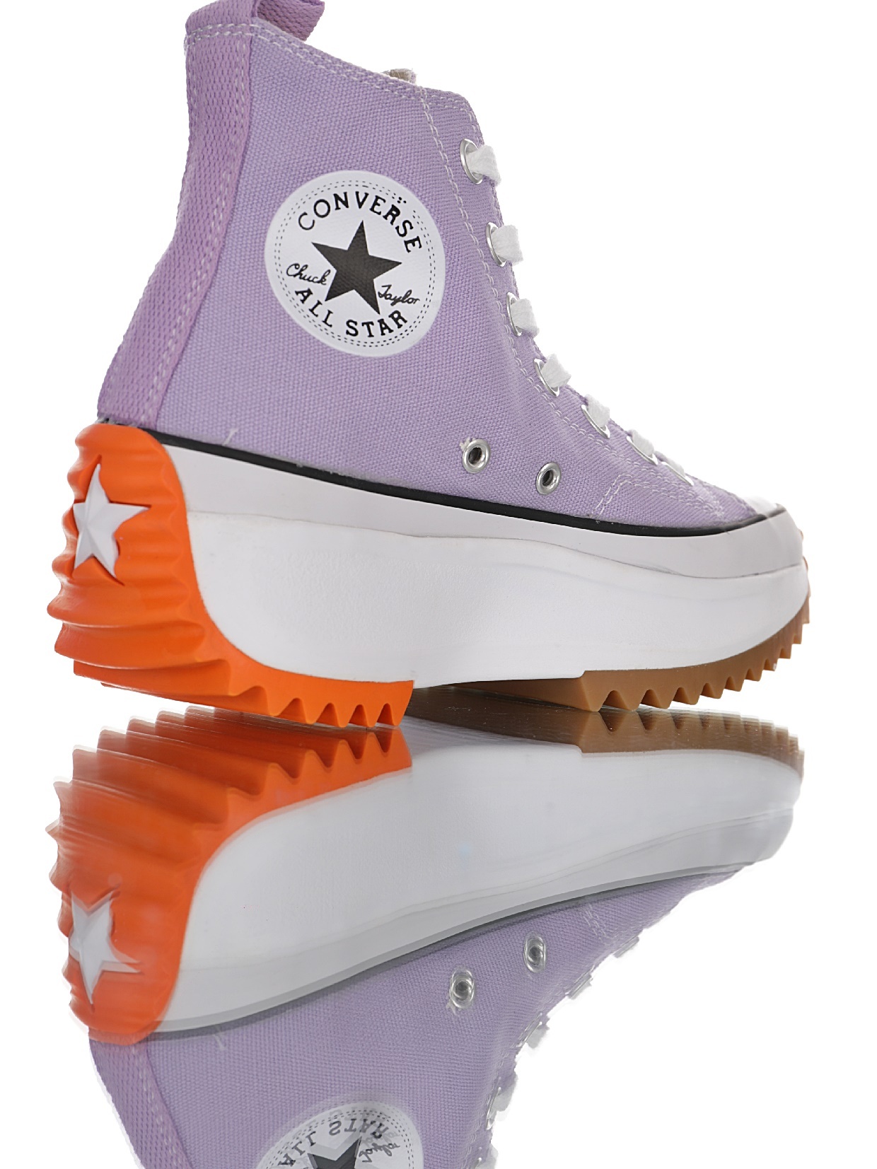 Alternative view of Converse Chuck Run Star Hike"Purple/White Gum"