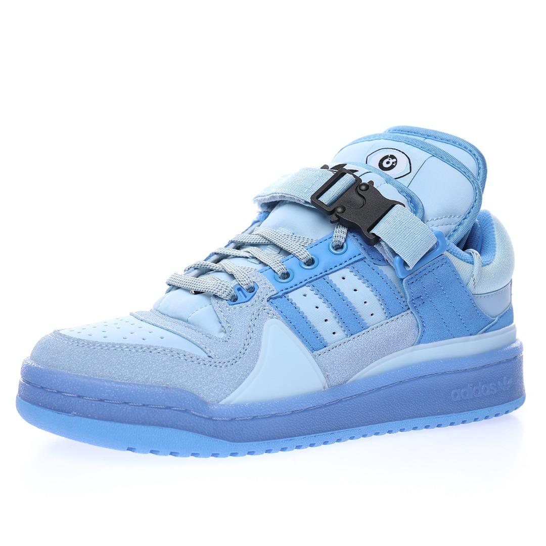Alternative view of Bad Bunny x Adidas Forum "Blueberry Easter Egg"