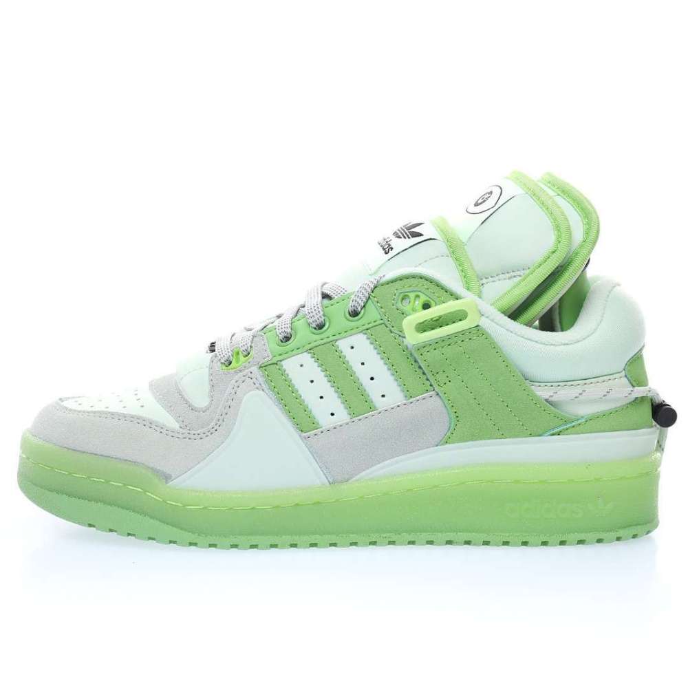 Bad Bunny x Adidas Forum Buckle "Green"