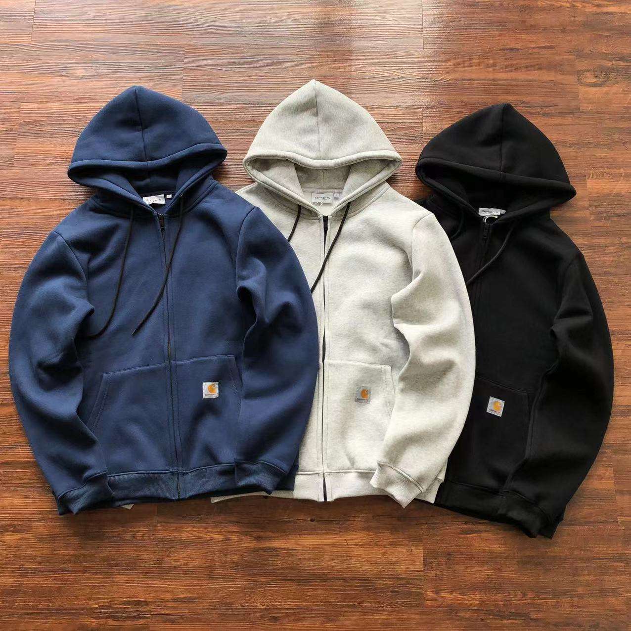 Alternative view of Sudadera con Cremallera Corta Carhartt