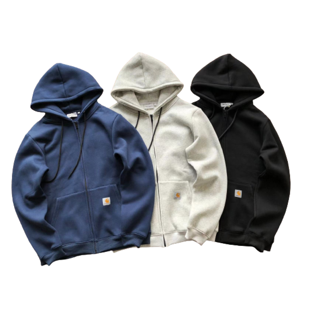 Sudadera con Cremallera Corta Carhartt
