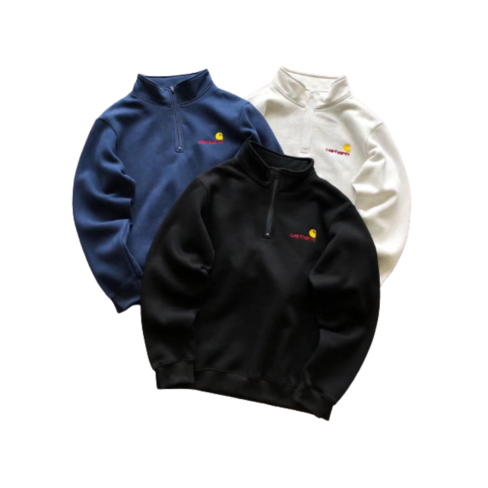 Sudadera con Cremallera Corta Carhartt