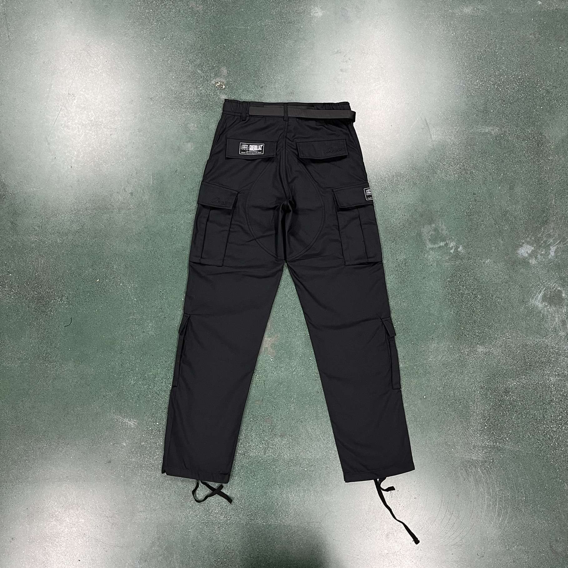 Alternative view of Pantalón Corteiz Black/Blacklogo