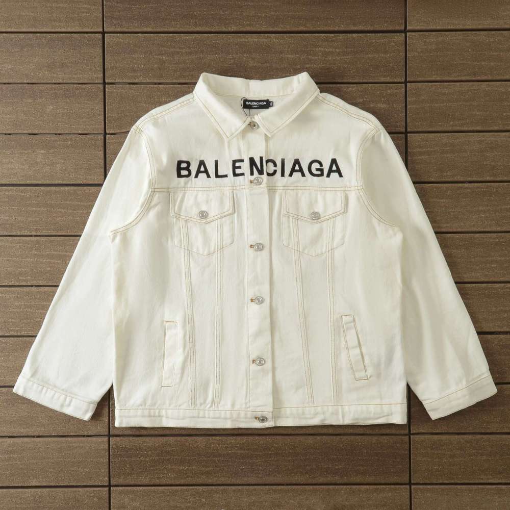 Chaqueta Vaquera Balenciaga Color Blanco