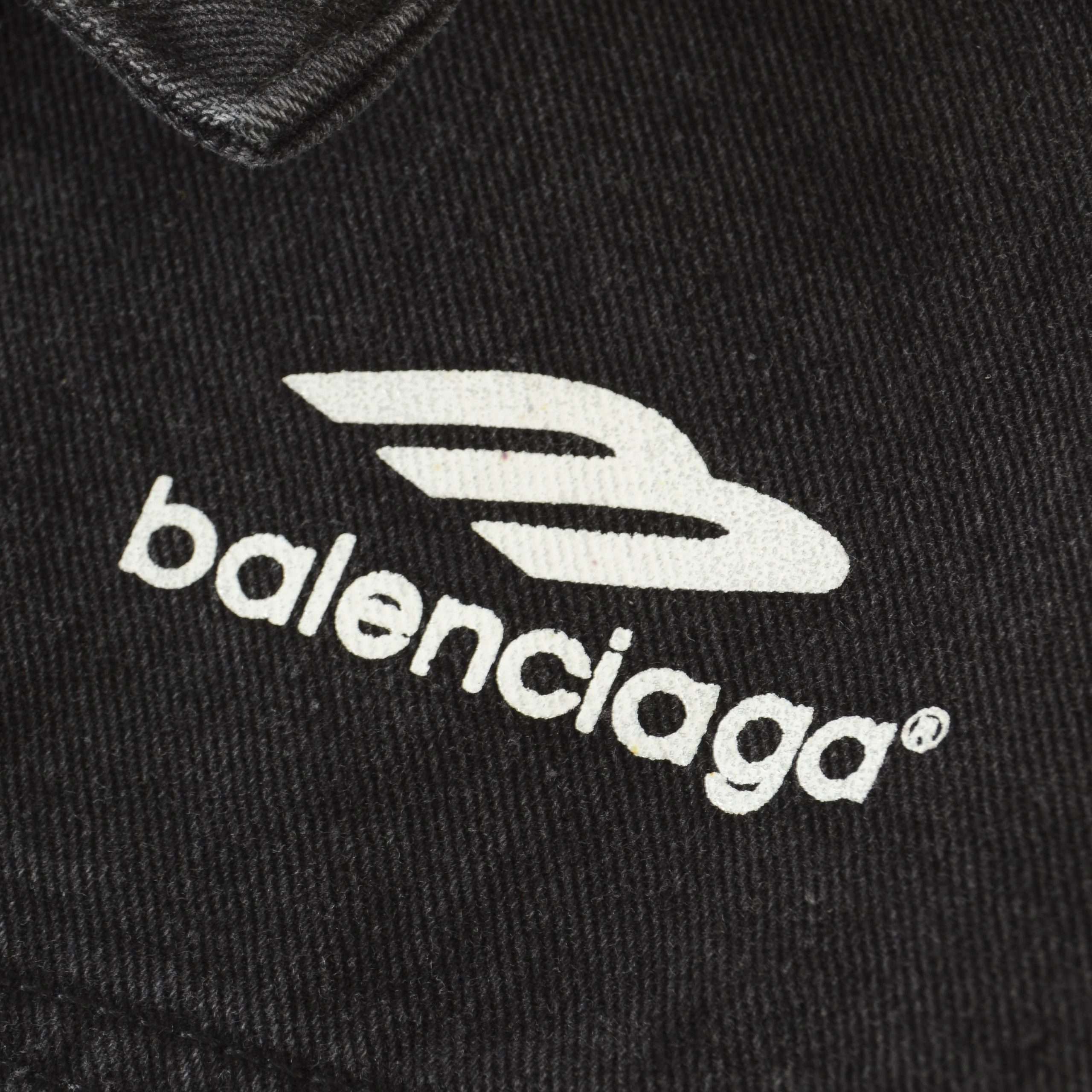 Chaqueta Vaquera Negra Balenciaga - SS23 - Imagen 4