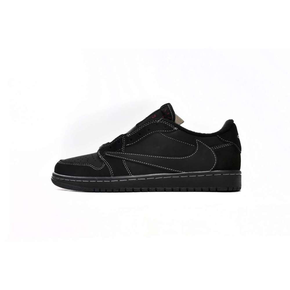 Air Jordan x Travis Scott 1 Low OG SP "Black Phantom"