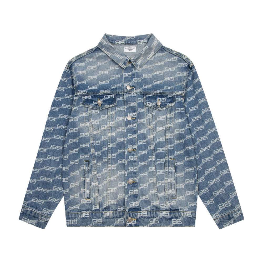 Alternative view of Chaqueta Vaquera Balenciaga Monograma BB - SS23