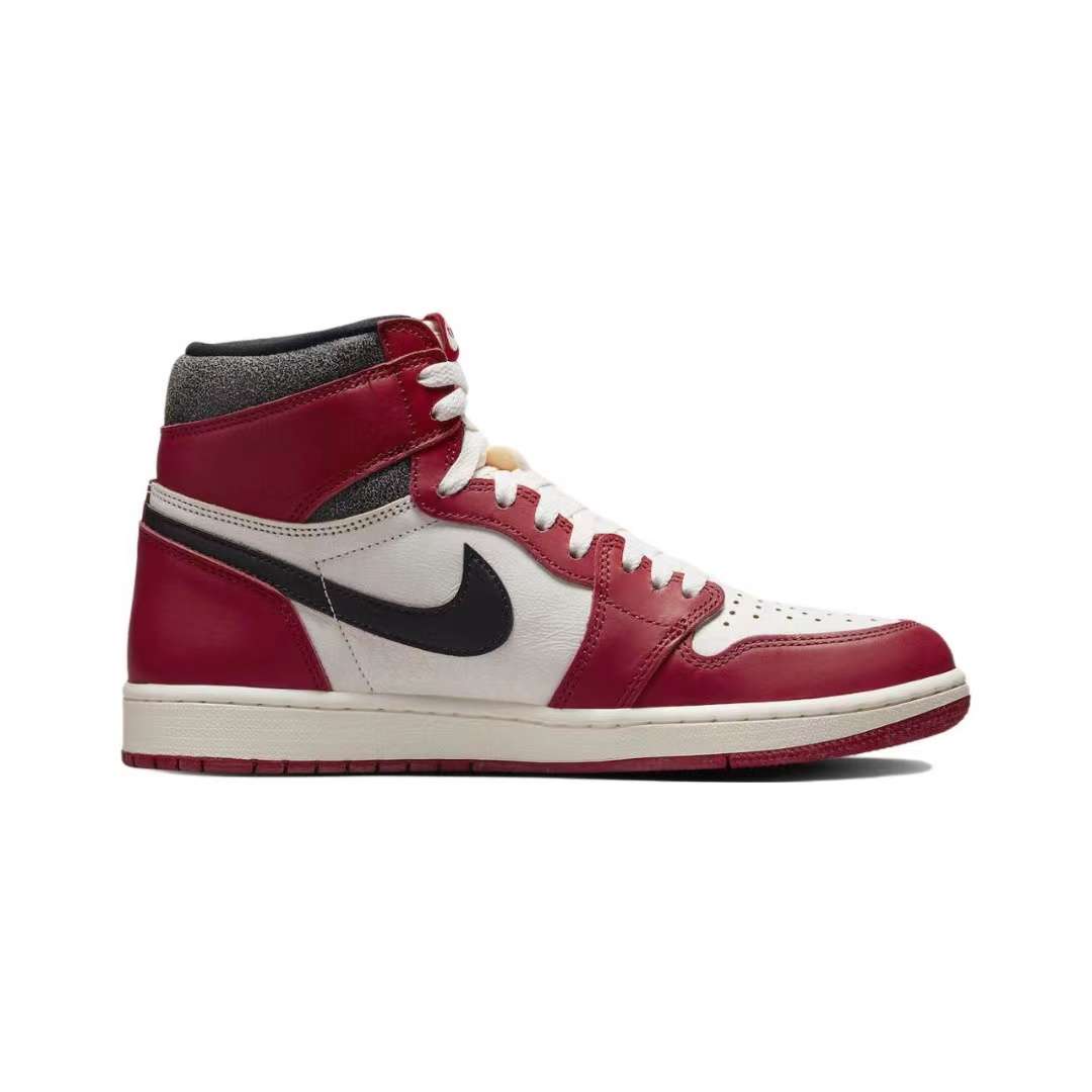 Alternative view of Air Jordan 1 Chicago "Lost and Found"