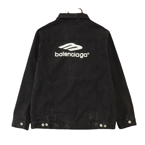 Chaqueta Vaquera Negra Balenciaga