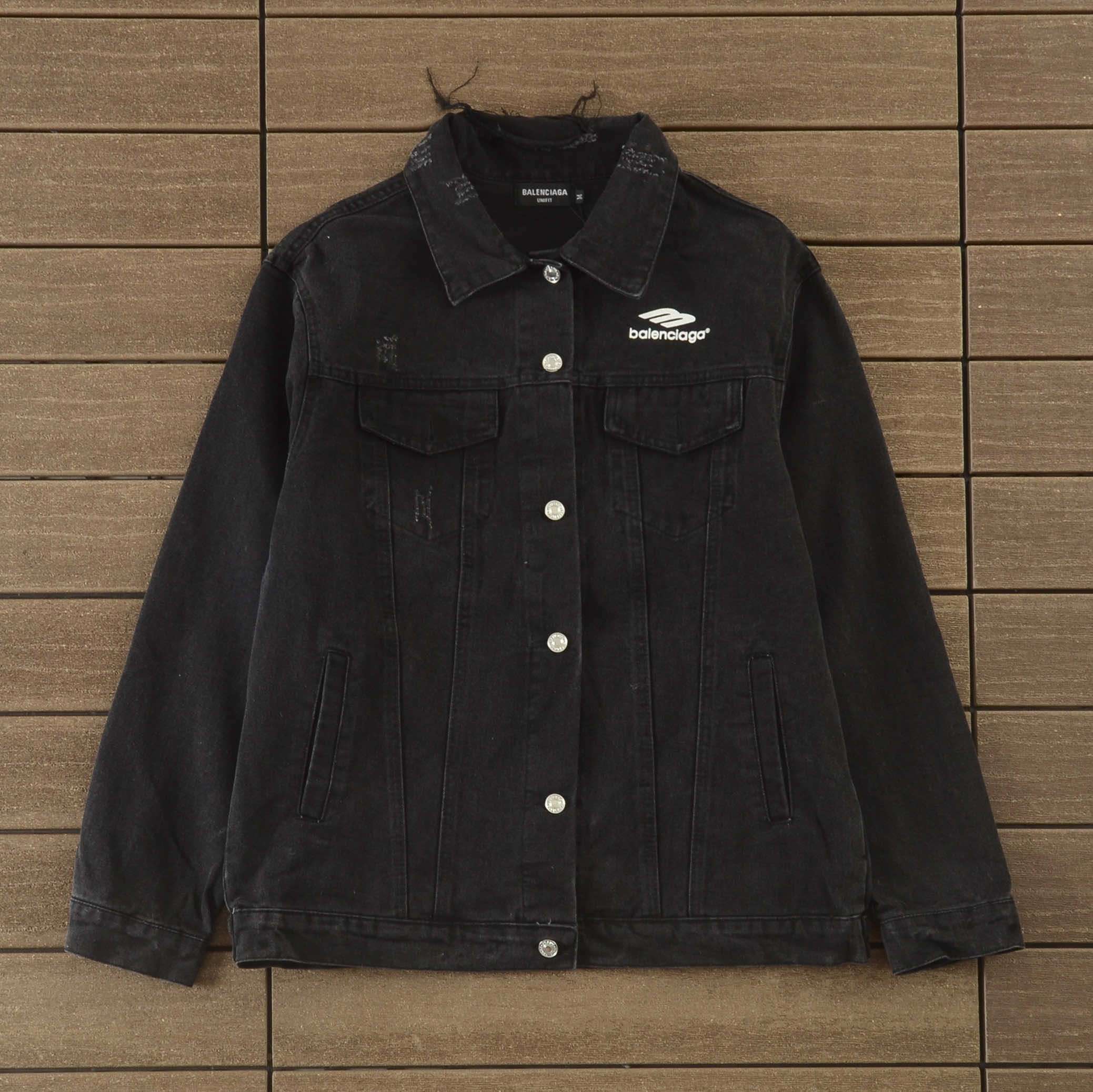 Chaqueta Vaquera Negra Balenciaga - SS23 - Imagen 3