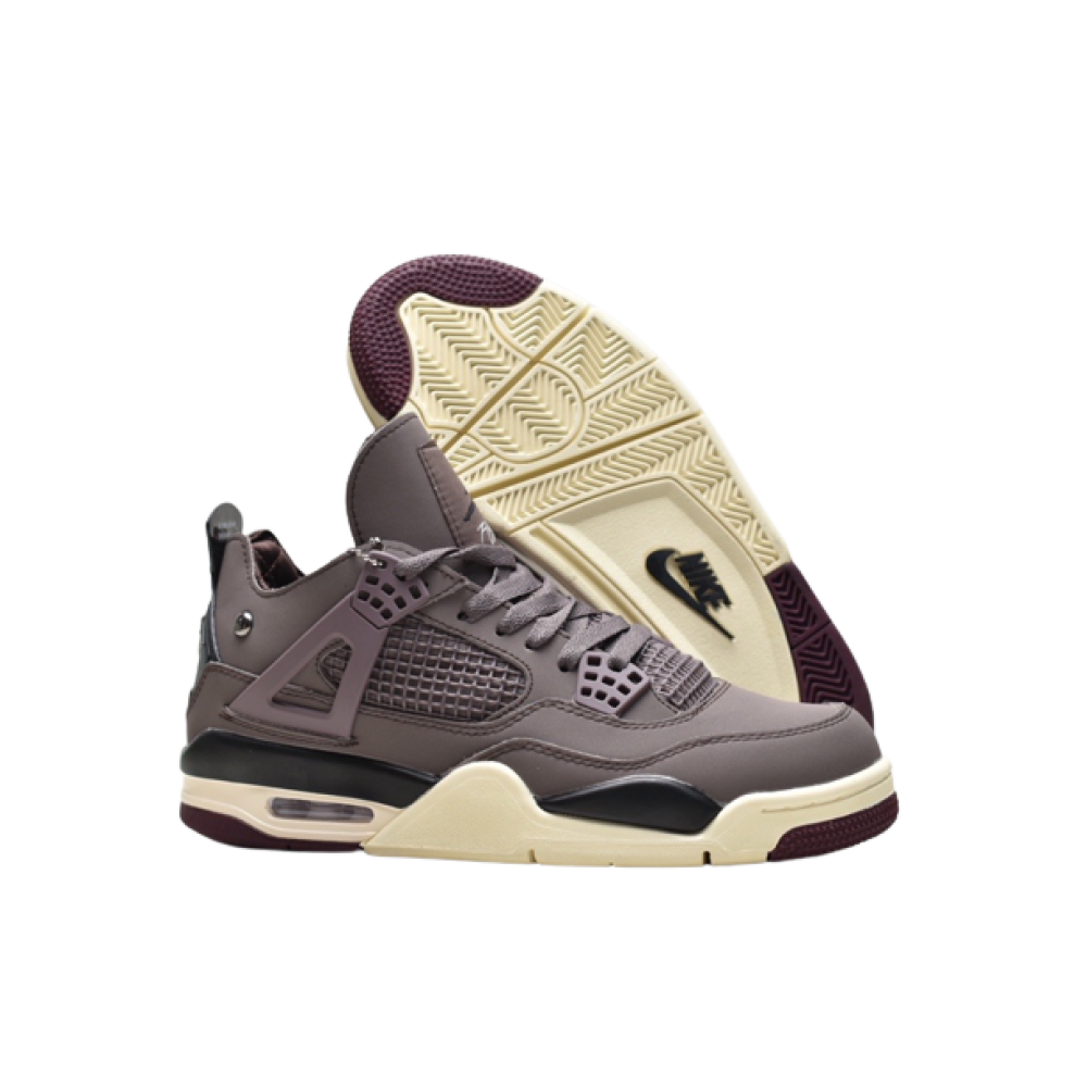 A Ma Maniére x Jordan 4 Retro "Violet Ore" - Imagen 4
