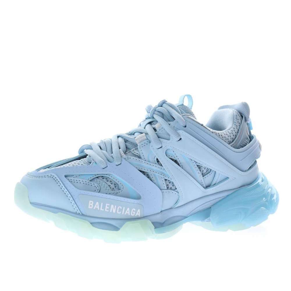 Balenciaga Track Trainers 3.0 "Light Blue and White"