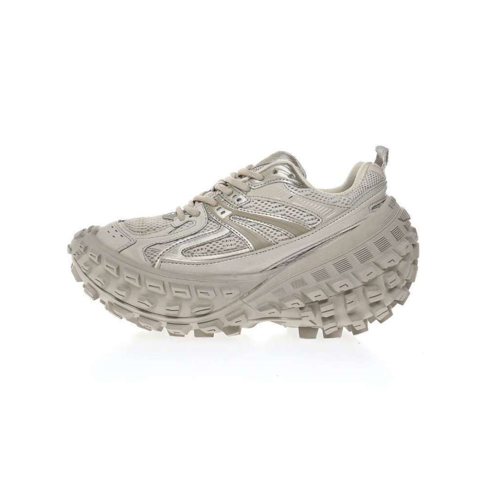 Balenciaga Defender Rubber Platform "Gray Rose"