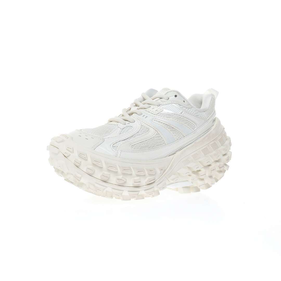 Alternative view of Balenciaga Defender Rubber Platform "Pearl White"